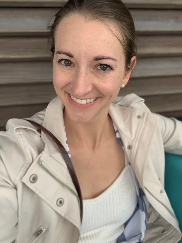 The smiling face of the author Annie Atkin