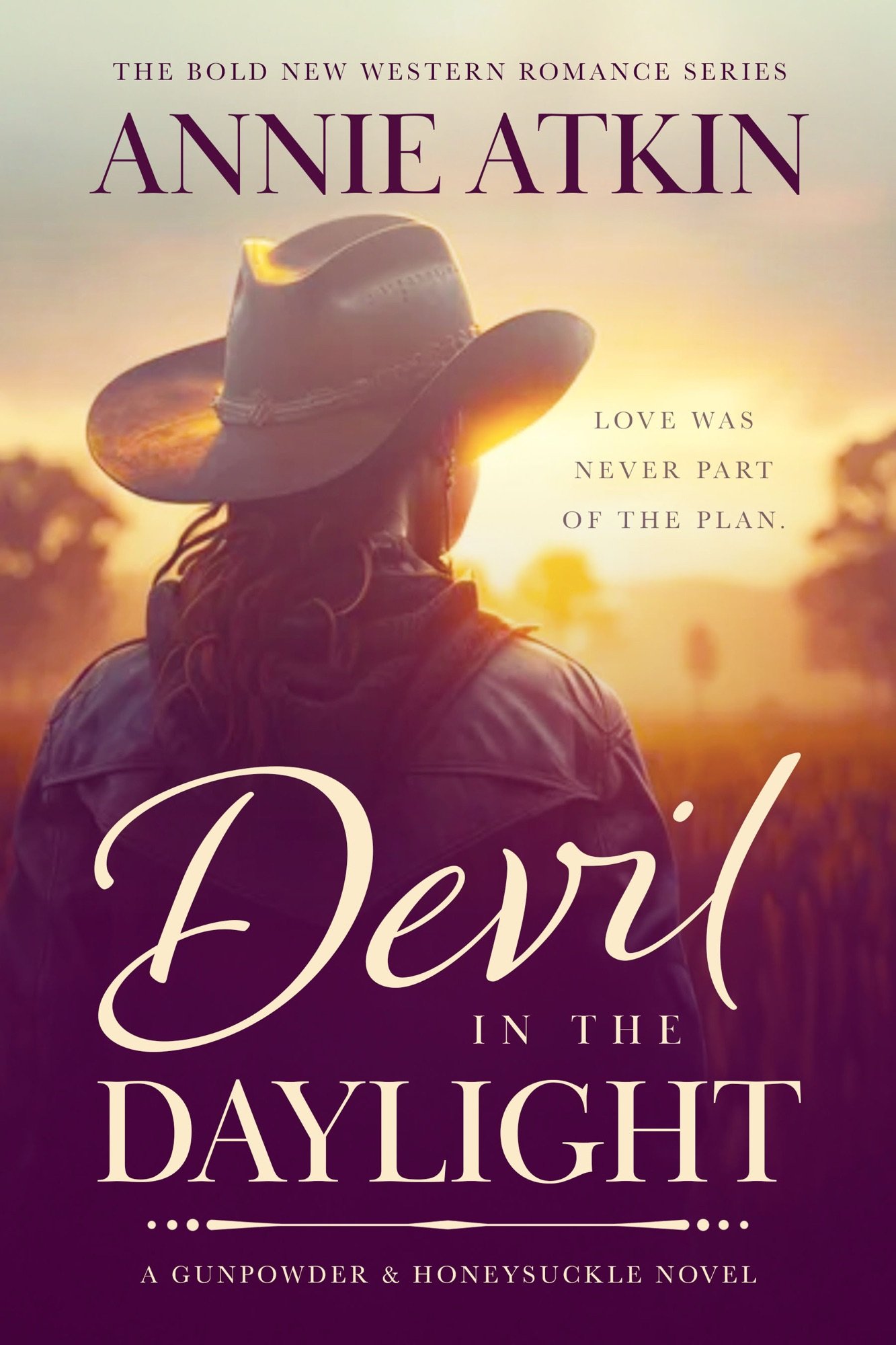 Front cover of Annie Atkin's Devil in the Daylight novel